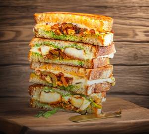 Tandoori paneer sandwich