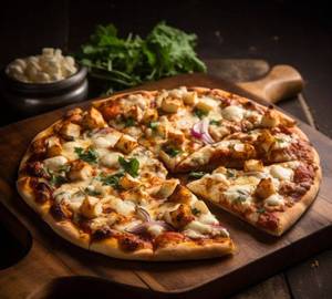 Paneer butter pizza