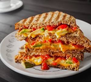 Veg club sandwich