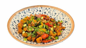 Crispy Water Chestnuts In Hongkong Style Chilli Sauce