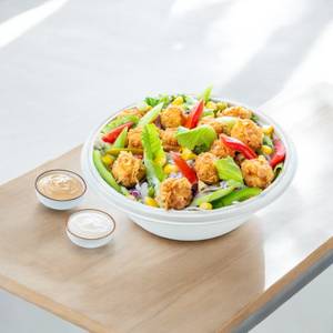 Spicy Southwest Paneer Salad.