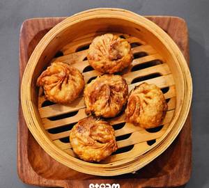 Veg fried [5 piece] momos
