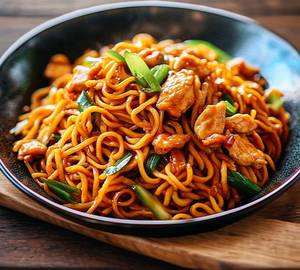 Schezwan Chicken Noodles