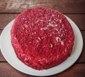 Red Velvet 500 Ml Cake (Eggless)