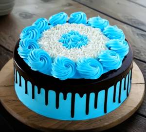 Chocolate Blue  Cake