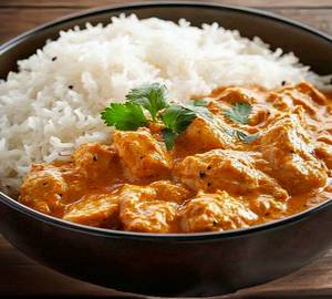Butter Chicken Rice Bowl