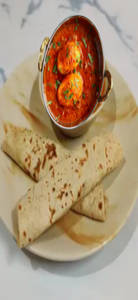 Egg Curry & Rumali Roti Combo