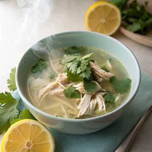 Chicken Lemon Coriander Soup