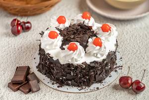 Black Forest Cake (650 Gms) Eggless