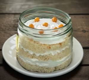 Vanilla Jar Cake 1 Pc