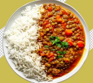 Channa Masala Rice bowl