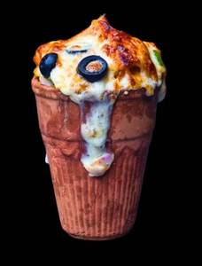 Veg paneer kulhad pizza (large)