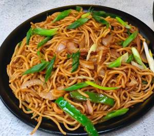 Veg Chowmein Street Style