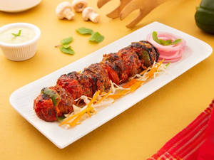 Stuffed Mushroom Tikka (Sidhu Style ) [More Spicy]