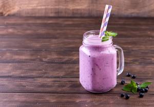 Blue Berry Milk Shake