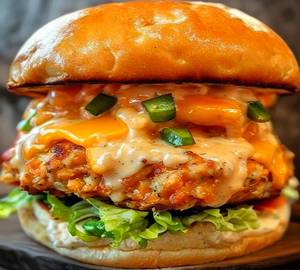 Egg Chicken Burger