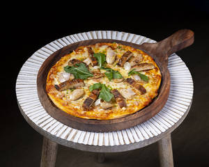 Popeye & Olive Oil Pizza