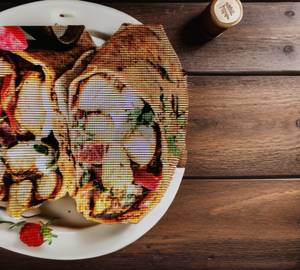 Chicken tikka shawarma