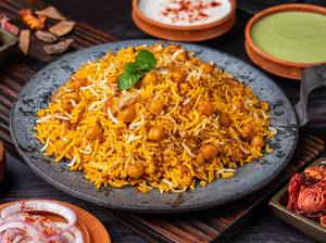 Spicy Chana Tawa Pulao