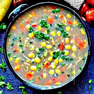 Sweet Corn Mushroom Soup