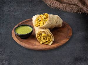 Egg Bhurji Rumali Roll