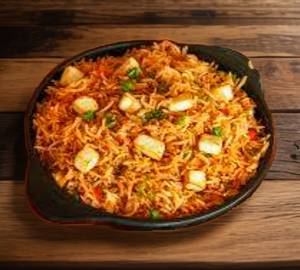 Egg Chicken Schezwan Fried Rice
