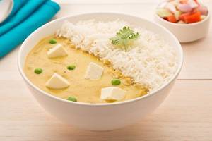 Matar Paneer Chawal