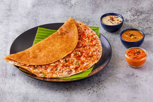 Onion Podi Roast Dosa (ghee)