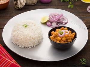 Amritsari Chole - Rice Combo