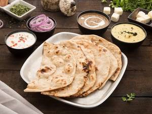 Tandoori Roti - Methi Malai Paneer - Dal Makhani, 24 Hrs Wali Combo