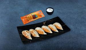 Pan Fried Veg Momos - 6 Pcs