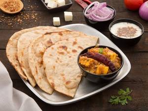 Tandoori Roti - Kadhai Paneer Combo