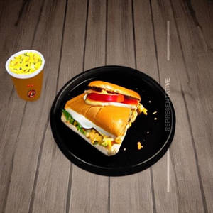 Zinger Grilled Loaded Cheese Chicken Burger