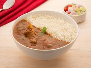 Mutton Curry Chawal Homestyle