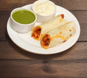 Cheesy shawarma [chaap]