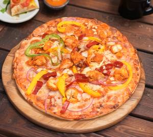 Peri peri chicken pizza