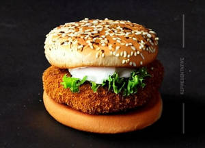 Double Tikki Crispy Burger