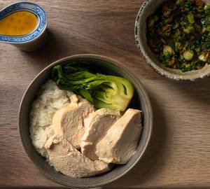 Steamed Healthy Boneless Chicken Breast