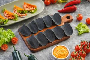 Activated Charcoal Tacos