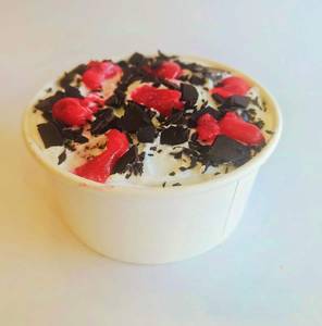 Black Forest Tub Cake ( Eggless)