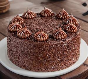 Choco flakes eggless cake [500 grams]