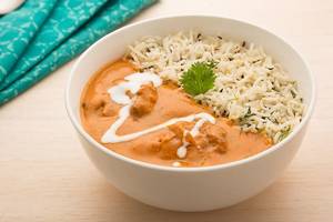 Butter Chicken Jeera Rice