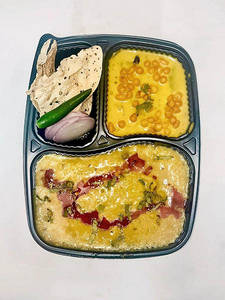 Khichidi With Boondi Khadi