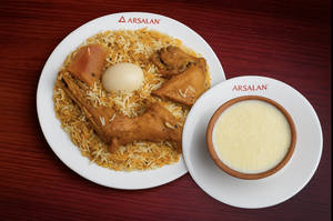 Chicken Biryani Special (2pcs) + Firni