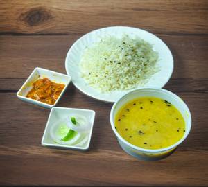 Kadhi Pakoda Chawal