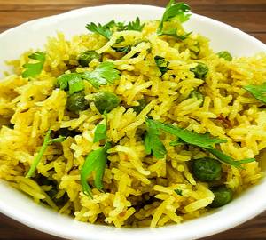 Green peas pulav