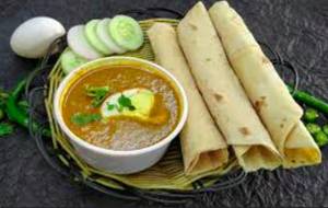 Egg Curries With 4 Tawa Roti