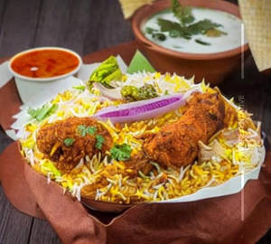 Fried Chicken Biryani