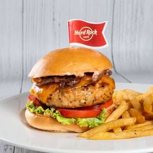 The Big Cheese Chicken Burger