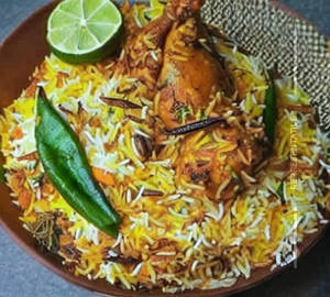 Hyderabadi Chicken Dum Biryani